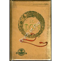 Livre en 2 tomes "LE MOIS" illustré par A.MUCHA