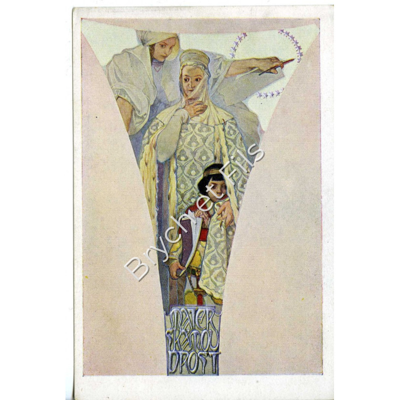 La maison municipale Prague Fresques Esprit maternel