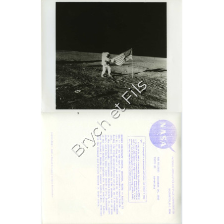 Photo originale de la Nasa - Vol Apollo 12 - Novembre 1969