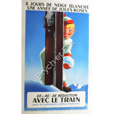 Affiche originale Une année de joues roses"