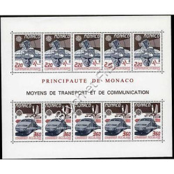 1988 MONACO BLOC N°41 DENTELE EUROPA xx