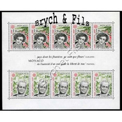 1980 MONACO BLOC N°18 DENTELE  EUROPA xx