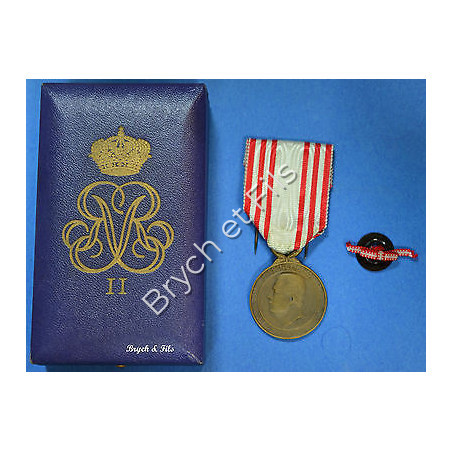 MONACO MEDAILLE DU TRAVAIL RAINIER III 17 JANVIER 1923 BRONZE