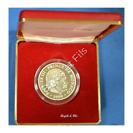 MONACO MEDAILLE 50 ANS DE REGNE RAINIER III DE MONACO 1949-1999