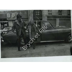 PHOTO ARGENTIQUE TIRAGE ORIGINAL JACQUES DUTRONC PAR PATRICK BERTRAND