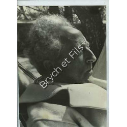 PHOTO ARGENTIQUE TIRAGE ORIGINAL JEAN COCTEAU 1960 PAR PATRICK BERTRAND