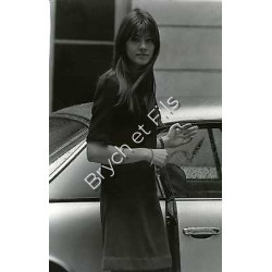PHOTO ARGENTIQUE TIRAGE ORIGINAL FRANCOISE HARDY 1964 PAR PATRICK BERTRAND