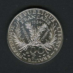1984 PIECE 100 FRANCS MARIE CURIE EN ARGENT 
