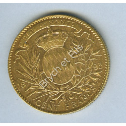 100 Francs OR Albert 1er de Monaco 1895A