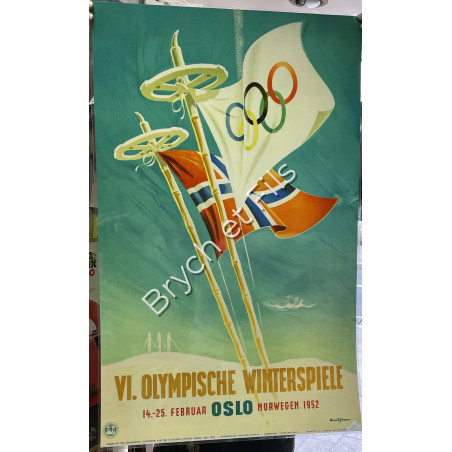 VI° Jeux Olympique d'hiver Oslo 1952