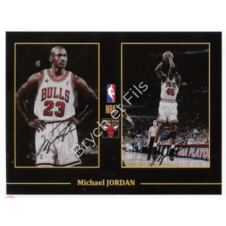 Autographe Photo Dédicacée Michael Jordan NBA Chicago Bulls