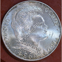 1984 PIECE 100 FRANCS MARIE CURIE EN ARGENT