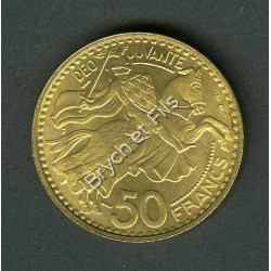 50 FRANCS RAINIER III 1950