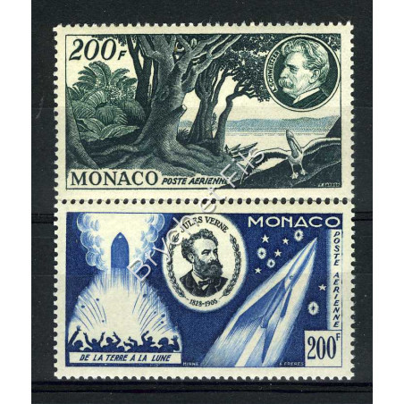 1955 MONACO POSTE AERIENNE YVERT ET TELLIER  N°59/60 x