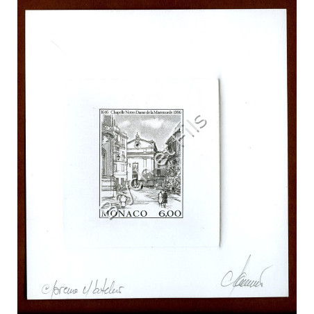 1996 MONACO N°2030 350e ANNIV. CHAPELLE NOTRE DAME MISERICORDE  EP. D'ATELIER