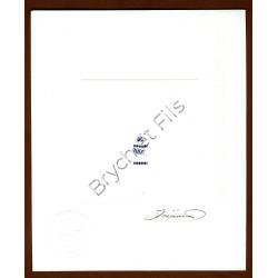 1999 MONACO N°2229 EXPOSITIONS PHILATELIQUES MONACO 2000 EP. D'ARTISTE SIGNEE