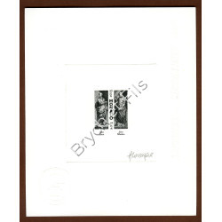 2000 MONACO N°2232/37 12 APOTRES  EPREUVE D'ARTISTE SIGNEE