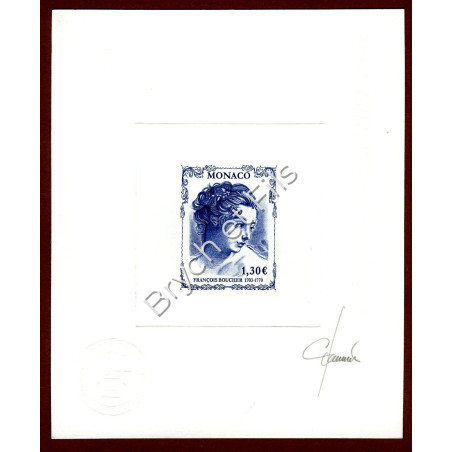 2003 MONACO N°2403 FRANCOIS BOUCHER EPREUVE D'ARTISTE SIGNEE