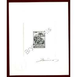 2004 MONACO N°2418/22 SAINTE DEVOTE EPREUVE D'ARTISTE SIGNEE