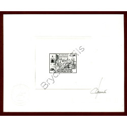 2004 MONACO N°2418/22 SAINTE DEVOTE EPREUVE D'ARTISTE SIGNEE