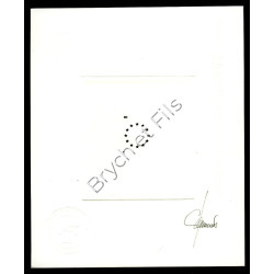 2005 MONACO N°2504 JOURNEE DU PATRIMOINE EPREUVE D'ARTISTE ET D ATELIER SIGNEE