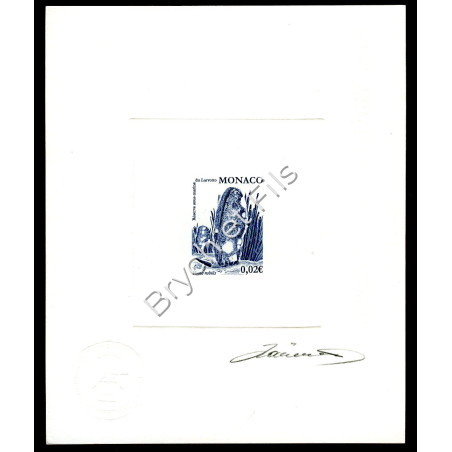 2010 MONACO N°2736 RESERVE LARVOTTO EPREUVE D'ARTISTE SIGNEE