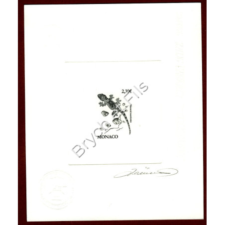 2011 MONACO N°2781 GECKO DES MURS EPREUVE D'ARTISTE SIGNEE