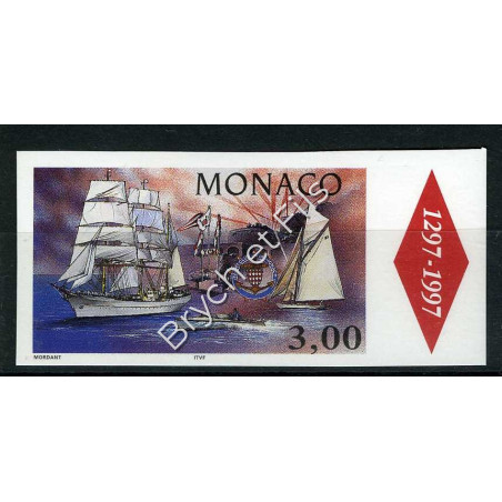 1996 MONACO N°2076 NON DENTELE YACHT CLUB DE MONACO xx