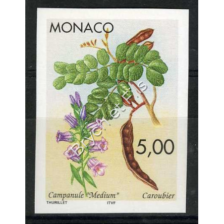 1996 MONACO N°2081 NON DENTELE LES VEGETAUX xx