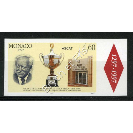 1997 MONACO N°2103 NON DENTELE ASCAT xx