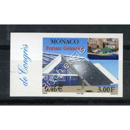 1999 MONACO N°2202 NON DENTELE FORUM GRIMALDI xx