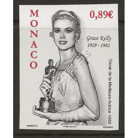 2009 MONACO N°2707 NON DENTELE OSCAR GRACE KELLY xx