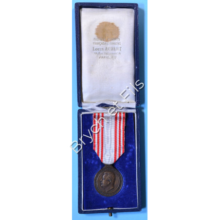 MONACO MEDAILLE DU TRAVAIL LOUIS II 17 JANVIER 1923 BRONZE