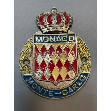 MEDAILLE EMAILLE BASON DE MONACO