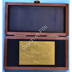 MONACO PLAQUE CONGRES DE MONACO 1920 MUSEE OCEANOGRAPHIQUE