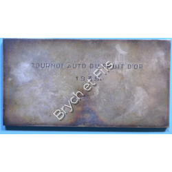 1939 MEDAILLE EMAILLE MENTON COMITE DES FETES ET DES SPORTS PAR DRAGO