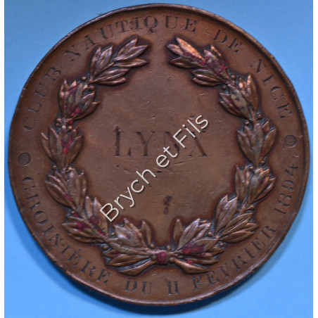 FRANCE MEDAILLE CLUB NAUTIQUE DE NICE 1894