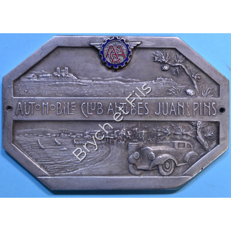 FRANCE MEDAILLE AUTOMOBILE CLUB ANTIBES JUAN LES PINS ACA