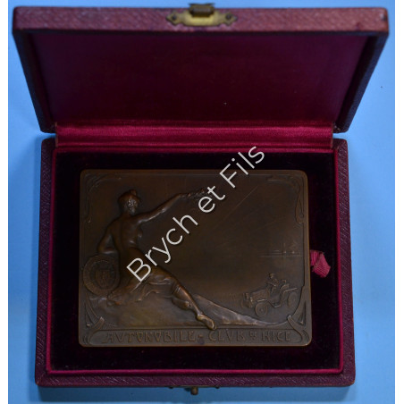 FRANCE MEDAILLE AUTOMOBILE CLUB DE NICE - REGATE A VOILE VILLEFFRANCHE S/MER BRONZE