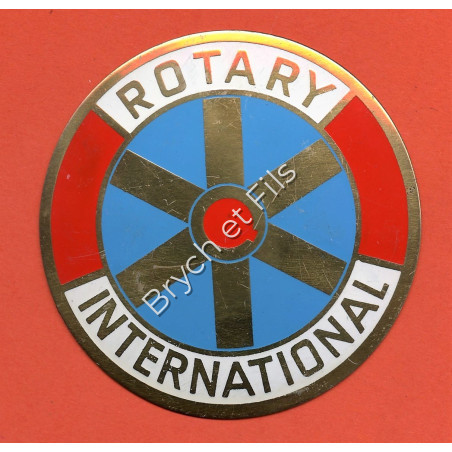 badge Automobile ROTARY INTERNATIONAL