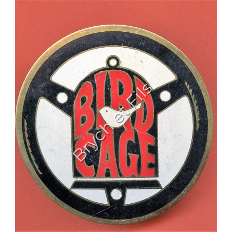 BADGE AUTOMOBILE "BIRD CAGE"