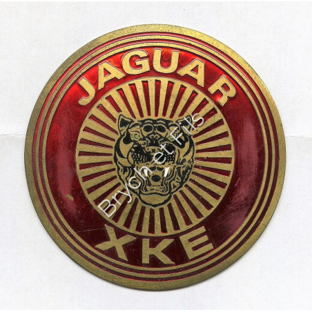 BADGE AUTOMOBILE "JAGUAR XKE"