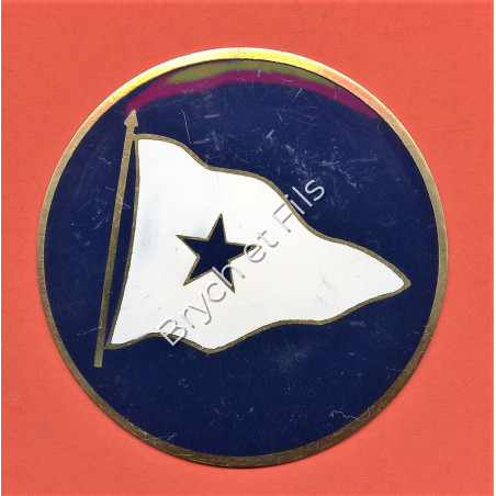 BADGE AUTOMOBILE "BLUE STAR LINE"