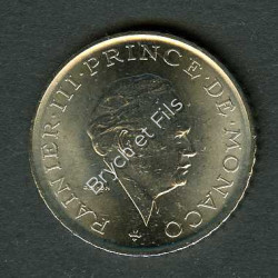 2 FRANCS DE MONACO 1979