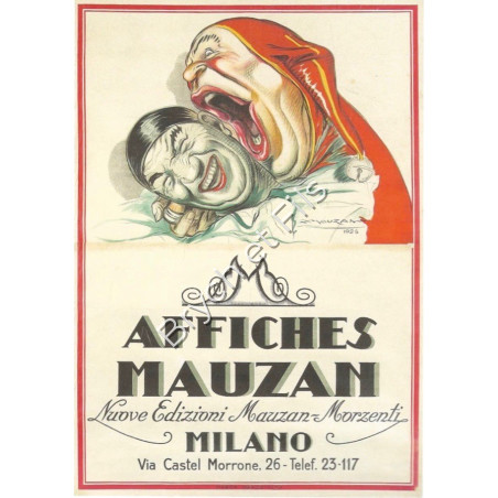 Affiches Mauzan Milano