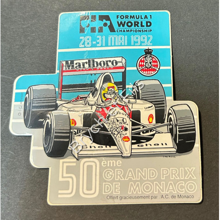 Autocollant Marlboro Grand Prix de Monaco 1979