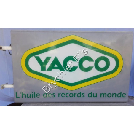 YACCO Enseigne Lumineuse  double face
