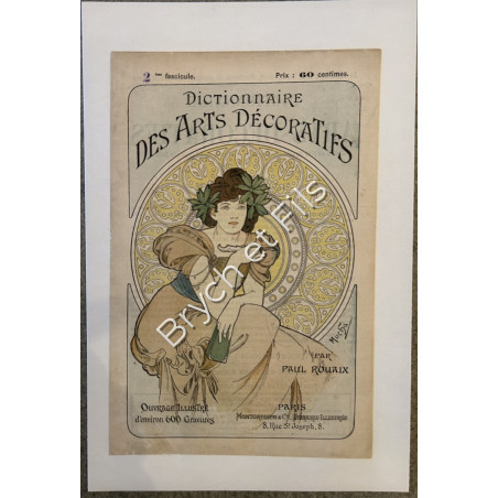 "Dictionnaire des Arts Décoratifs"    Alphonse MUCHA
