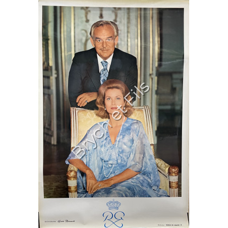 Photo Officielle S.A.S. Rainier III et Princesse Grace