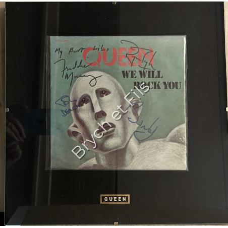 Record Cover TINA TURNER autographed